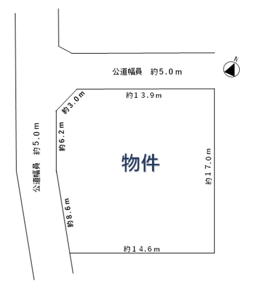 売地 ① 春日井市六軒屋町西一丁目